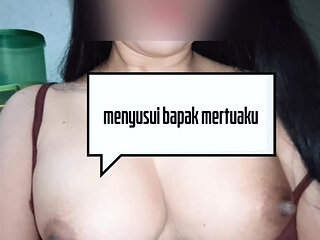 Have a great time with my daughter-in-law's big breasts.