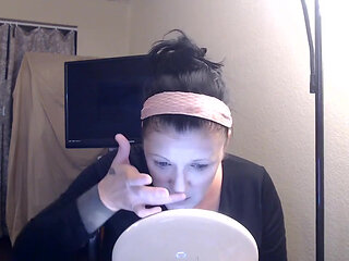 Full makeup Poison Ivy