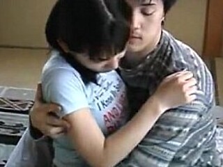 Japanese stepmom cheats with a lucky stud