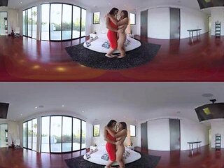 3 Hot Lesbians: Big Tits, Blowjob  Threesome Porn