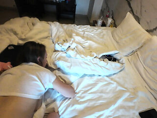 9 Inch Big Dick Fills Tight Pussy Creamy in Doggy Style