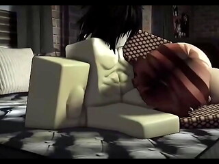 Goth PAWG gets dirty in motel with stranger - RobloxR34 Part 1