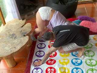 Get ready for playful Strip Twister seduction