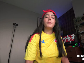 Colombian World Cup Bet Gone Wild &ndash_ Anal Gape, ATM, Squirts, Facial Finish
