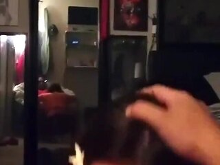 Best friends girlfriend sucks cock