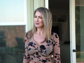 Gigi Dior is fucked outside by a skinny Latino lad