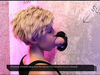 Star Pheriphery  Futanari Hentai Game  Ep.35 First Blowjob for a Shy Giant Futa Cock!