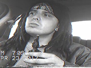 Gonzo hippie guy with dreadlocks loves BDSM and double penetration