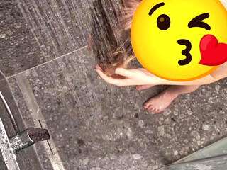 Are You Soaping Me up? Swiss Girl in the Shower