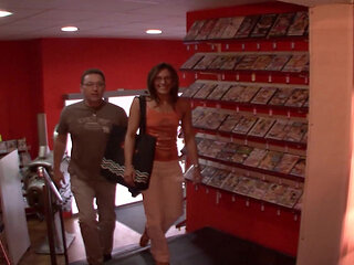 Nasty German sluts riding big dicks in hot group action