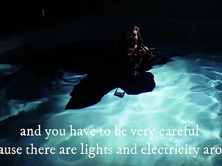 Underwater shooting - full backstage