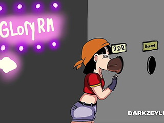 GT Pan tries glory hole for the first time