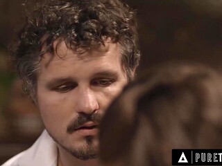 PURE TABOO Desperate Cadence Lux Lets Stepbrother Fuck Her To Fix The Text That Ruined Her Marriage