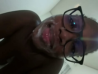 Avoid Dry Sucking Ass In Air Put More Dick In Slow It Keep It Wet Slimthick Big Tits Glasses Girl Receives Stepdad Cum In Mouth Face - Mastermeat1