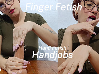 Showing How to Give a Good Handjob