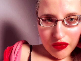 Perfect Lips Red Lip Gloss Lipstick Fetish Findom Goaldigger Lips Addiction