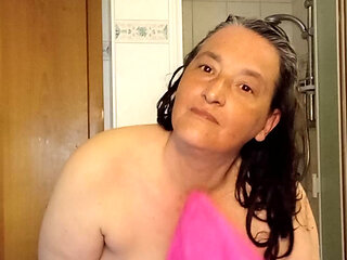 After showering... A moment just for you