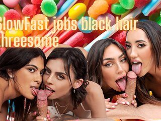Slowfast Jobs Black Hair Threesome Angel Windell, Cj Miles, Chloe Amour, Kimmy Kimm, Lulu Chu, Nicole Doshi, Reyna Belle, Sisi Rose