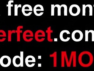 JOI Foot Tease With Gorgeous Babes Vicky Love And Angelica Heart
