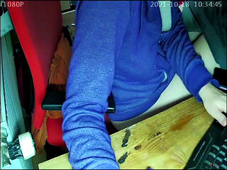 Masturbating on Secret Cam