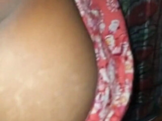 When stepfather fucked aunty's ass, aunty screamed.