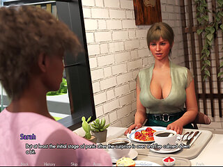 Alternative Shemevolution 3 Ning Gave Sarah a Boobjob at the Gym