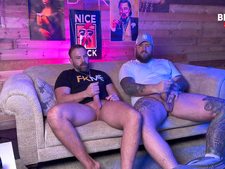 Sofa Fun with My Straight Mate