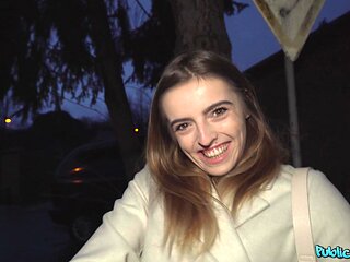 Alba Lalas French Passion in Public Heat