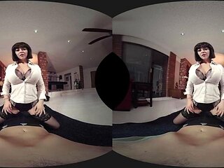 Larkin love: Blowjob, Cowgirl  Big Tits VR Porn