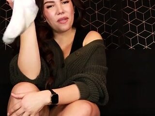 Sweaty Sock-Sniffing Loser Pov  Elena De Luca Fetish and