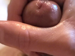 Vaseline Hand Job with Multiple Cum Shots!
