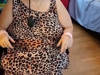Short Clip of My Newest Gaged Tied up