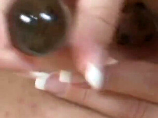 Blonde lesbians pussy licking and dildoing passionately