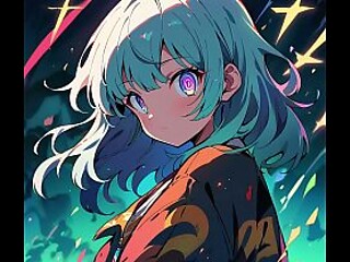 Cute Japanese anime girl whispers soothing sounds