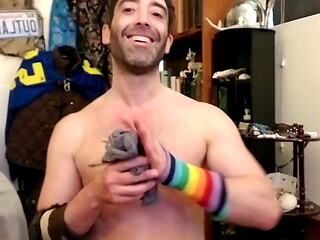 Hot cosplayer Max Shenanigans slo motion erotic tease
