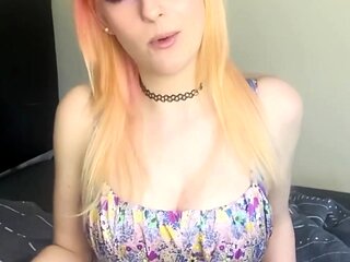 Brunette amateur babe strips off and masturbates