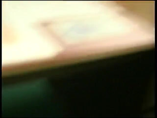 Brunette slut masturbates for him