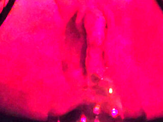 Musclemommy serves golden nectar in a glass