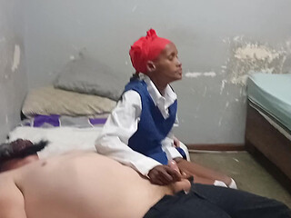 18 Year Old College Girl Sucks off Her Stepdaddy Before Class