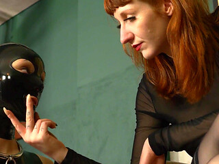 Mila's Slave Training by Mistress Roxy: High Heels, Predicament & Strapping Punishment