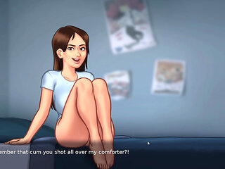 Hentai Game - Eating Pussy and Squeezing Tits