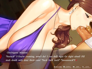 Hentai Game - Professional Deepthroat Performance - a Gigantic-breasted MILFs Devotional Oral Service - Ntr Hentai