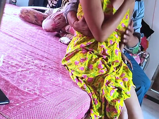 Brought Desi Girlfriend to the Room and Left Her Upside Down