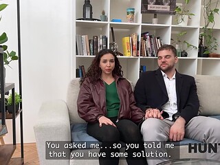HUNT4K. European GF with big ass cheats on her boyfriend for money