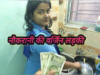 Fucked my maid's stepdaughter in school uniform in doggy style and got a sexy blowjob