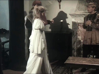 The Depraved Medieval Husband Has a Nobleman Bed His Wife While He Watches.