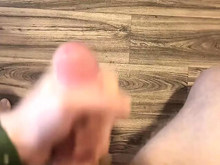 Fast, hard, intensive masturbation- weeks load in my balls