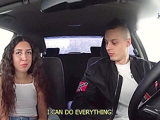 Watch scorching sex industry star interview on car's casting couch for the best XXX!