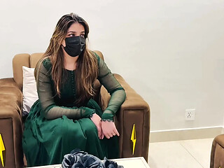 My wife's boss takes me while she watches