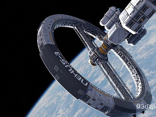The Best Sex in Space. Hot Japanese Babe Gets Fucked Hard on Orbital Space Station